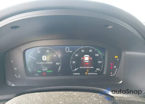 2025 Honda Civic Hybrid Sport Touring z USA, uszkodzony, nr VIN 19XFL4H91SE006153